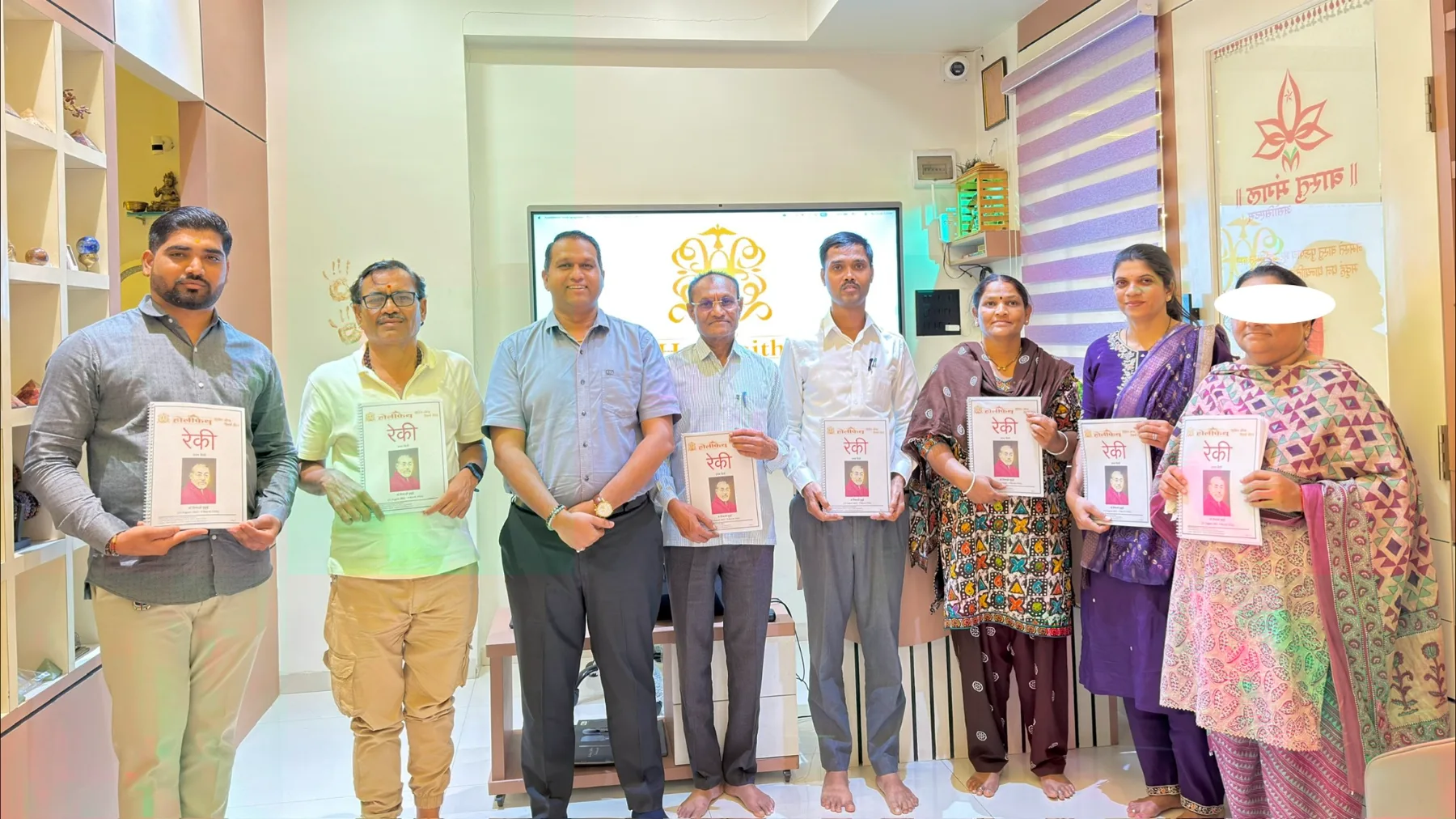 HolyFaith Reiki workshop students