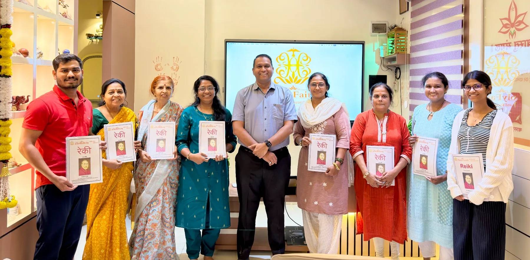 HolyFaith Reiki certification batch